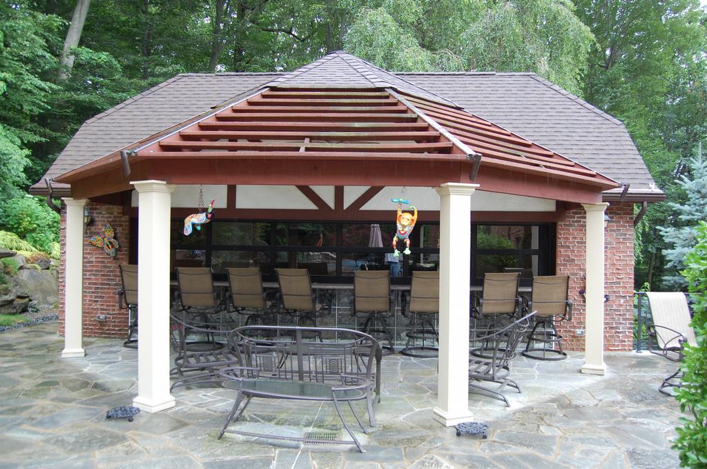 Custom Pool House 2 from Legend Landscape Design Inc in Park Ridge, NJ